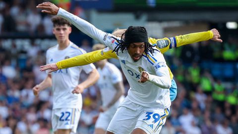 Leeds United manager heaps praise on Harambee Stars prospect after injury lay-off