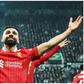 Liverpool's record breaker Mo Salah.