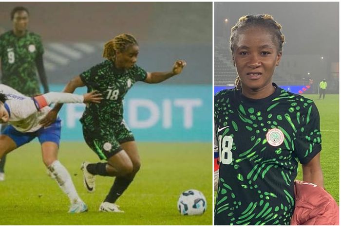 Princess Yina's dream meeting with France's skipper in Angers.