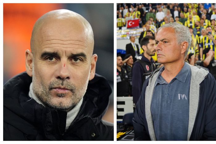 Man City manager Pep Guardiola aims dig at Mourinho
