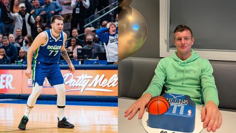 Why Toni Kroos celebrated his birthday with a cake of NBA star Luka Doncic