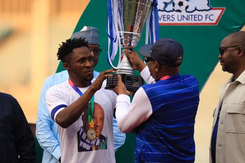 Rivers United's captain Festus reveal his side is targeting Kano Pillars' record