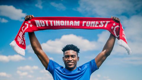 Taiwo Awoniyi became Nottingham Forest's record signing in June 2022
