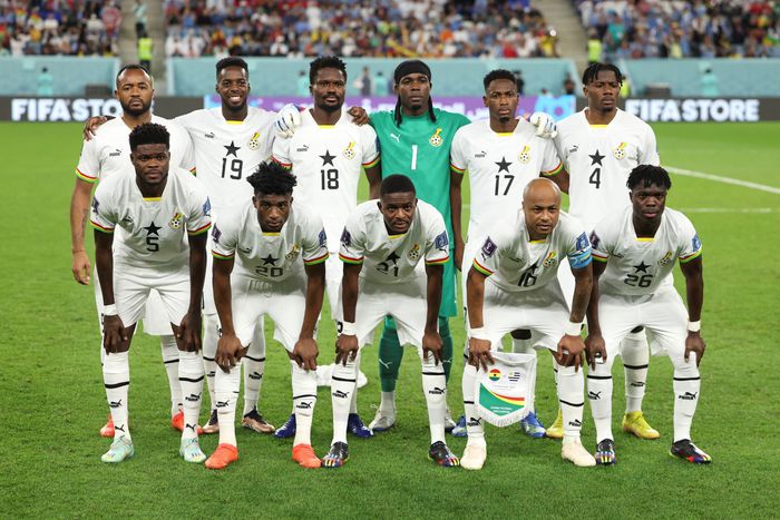 Ghana national football team ahead of AFCON 2023