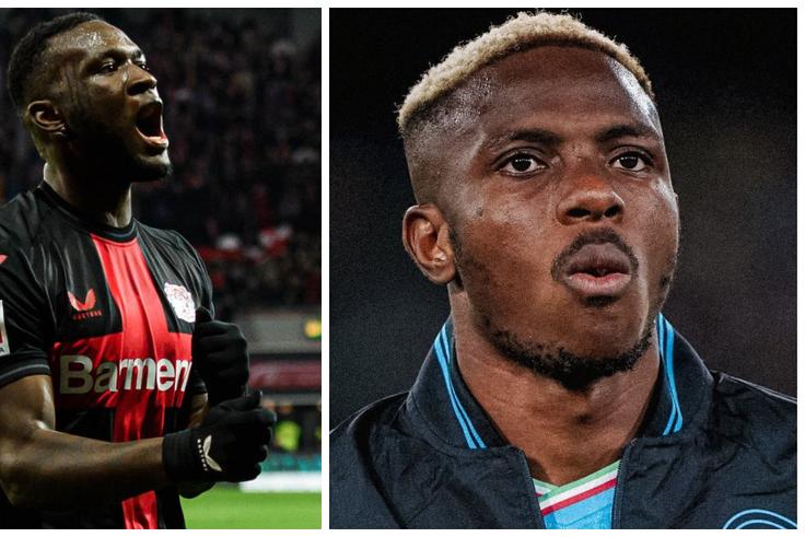 Victor Osimhen and Victor Boniface are the only Nigerians on that list