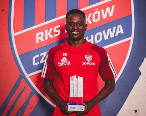 Harambee Stars left back Erick 'Marcelo' Ouma bags award in Poland