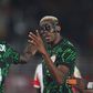 Super Eagles leaders Wilfred Ndidi and Osimhen.