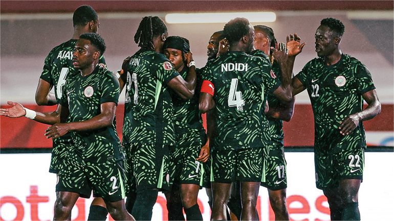 AFCON 2025: Nigeria's Super Eagles become first team to score four goals in a single match