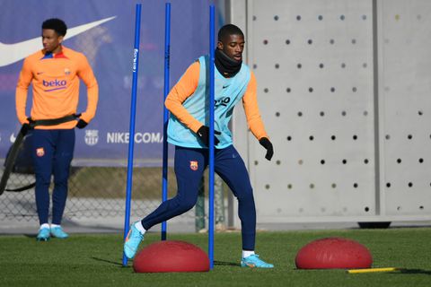 Dembele returns for Barca after contract stand-off