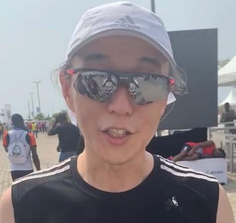 Why I participated in Lagos City Marathon – Korean Justine Kim