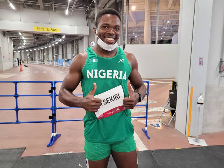 Usheoritse Itsekiri blazes to fastest time since 2019