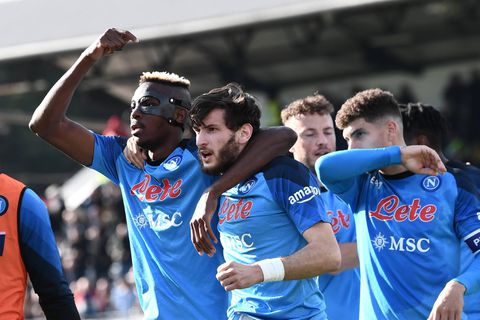 Osimhen hits brace as Napoli win five in a row