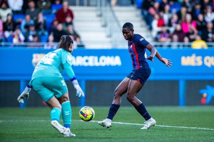 Watch Asisat Oshoala score hattrick for Barcelona against Betis