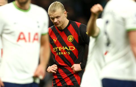 Damning stats show Haaland’s lack of impact against Tottenham
