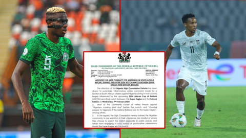 AFCON 2023: Avoid loud celebrations — High commision warns Nigerians in South Africa ahead of semi-final clash