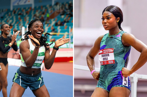 Tobi Amusan stamps her name in the history books again as Favour Ofili joins the African Record party in Boston