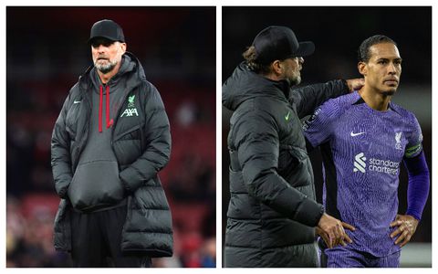 Klopp Stands by Van Dijk and Alisson After Costly Error Against Arsenal