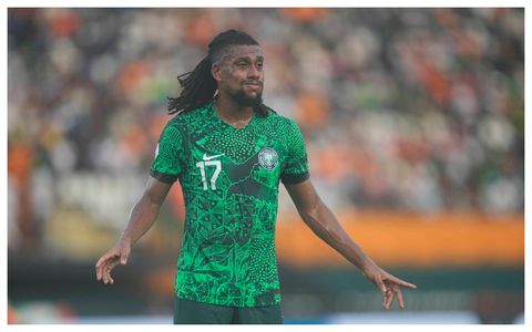 AFCON 2023: Iwobi clears the air on the incident with Nwabali during win over Angola