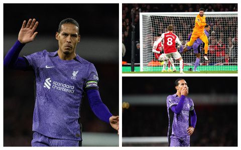 Van Dijk Accepts Fault for Decisive Mistake Against Arsenal