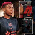 Asisat Oshoala surprises fans with her first tattoo as Super Falcons star models in new kit for Bay F.C