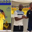New mates: Nigerian rising star David Oguejiofor joins Cristiano Ronaldo and Mane at Al Nassr