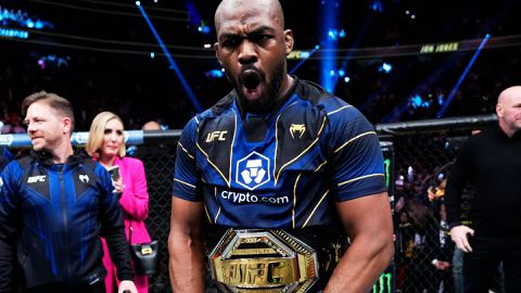 Jon Jones submits Ciryl Gane to win heavyweight title on return