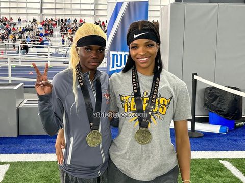 Umukoro and Thompson awarded Regional Track Athletes of the Year at the NJCAA Indoor Championships