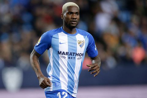 Former Nigeria international Brown Ideye of Malaga.