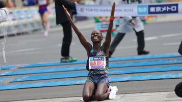 Rosemary Wanjiru claims Tokyo Marathon title as men endure tough outing