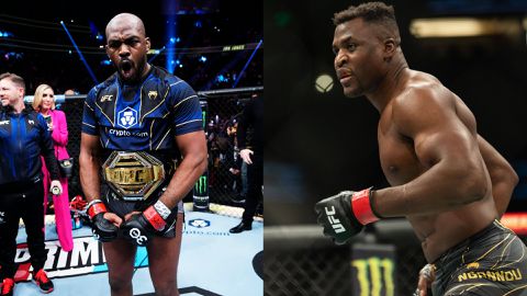 Francis Ngannou sends message to Jon Jones after victory against Ciryl Gane