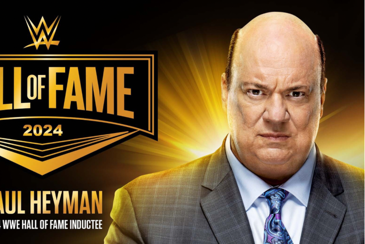 Paul Heyman is the first pick of the WWE Hall of Fame Class of 2024