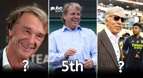 Ratcliffe Takes Manchester United Above Arsenal on Top 5 Richest Premier League Owners List