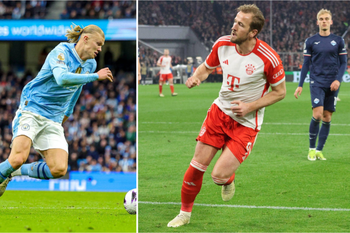 Erling Haaland and Harry Kane || Image credit: Imago