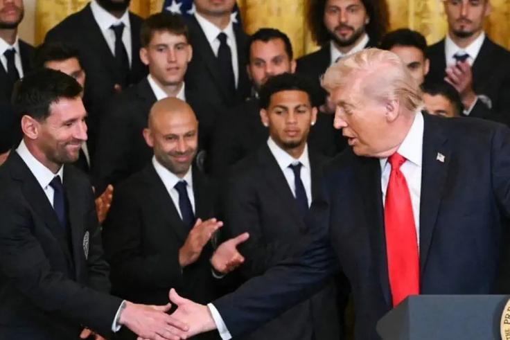 Messi emulates Ronaldo as Donald Trump hosts Inter Miami at the White House