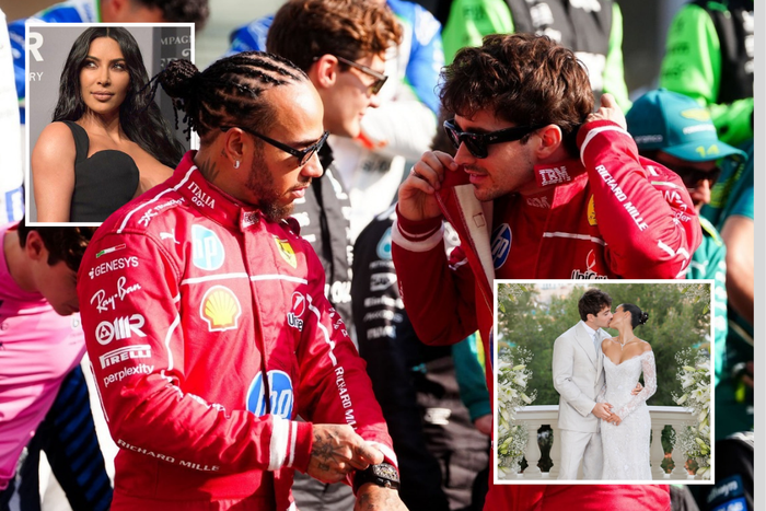 Lewis Hamilton reveals why Charles Leclerc must wait for his wedding gift, amid romance with Kim Kardashian