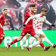 Timo Werner in action for Leipzig