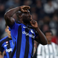 Inter Milan striker Romelu Lukaku celebrates