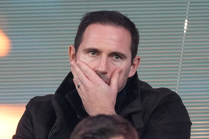 Frank Lampard at Stamford Bridge during Chelsea-Liverpool match.