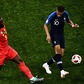 Romelu Lukaku and Kylian Mbappe at the 2018 edition of the FIFA World Cup