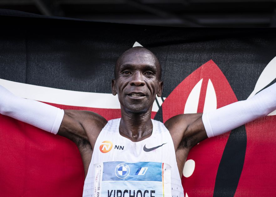 Eliud Kipchoge speaks after making the cut to Paris 2024 Olympic ...