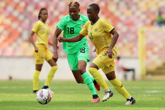 See what Banyana Banyana of South Africa coach has to say the Super Falcons of Nigeria won in Abuja.