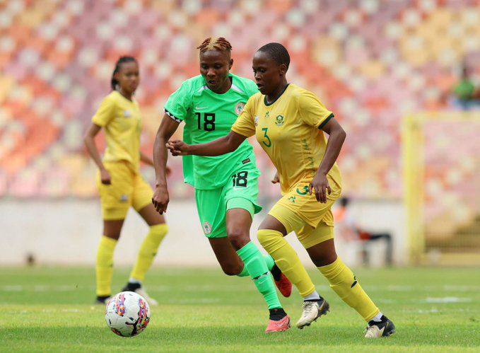 See what Banyana Banyana of South Africa coach has to say the Super Falcons of Nigeria won in Abuja.