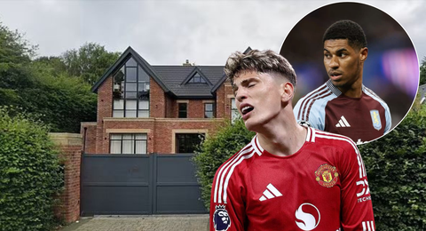 Goodbye Garnacho? Man United star tipped to succeed Rashford reportedly selling his £3.85MILLION 7-bedroom mansion