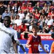 Nigerian star Victor Boniface during the game against Heidenheim.