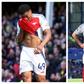 Arsenal players look dejected