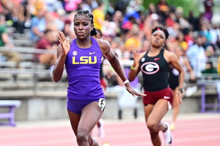 Nigeria's Ella Onojuvwevwo destroys 27-year record with historic sub-50 run at LSU