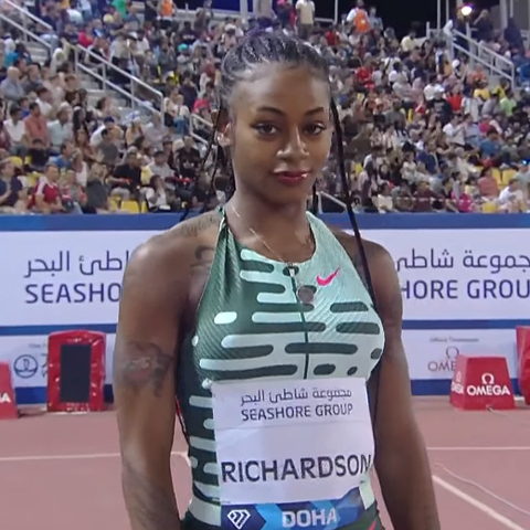 Sha'Carri Richardson wins Doha Diamond League