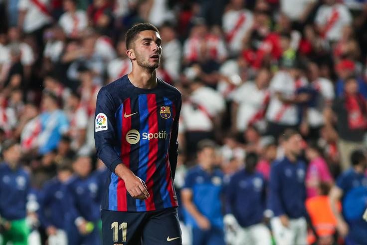 Ferran Torres of Barcelona.