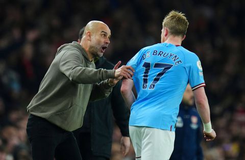 Guardiola gives De Bruyne fitness update ahead of crucial week