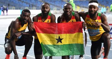 Ghana is cooking in the men's sprints and 4x100m relays. Here's why